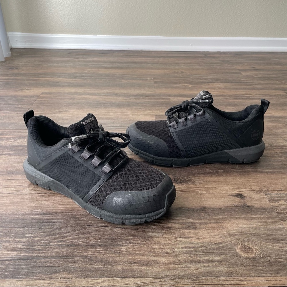Timberland Pro Women's 7M Radius Composite‎ Toe Work Sneaker Black ASTM F2413-18